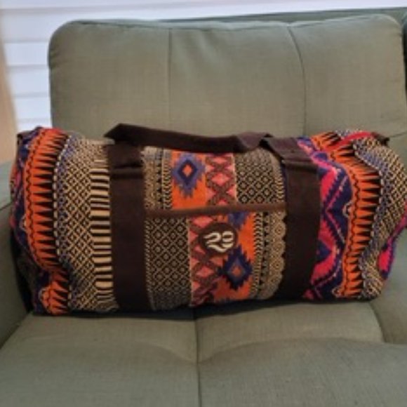 Pink brown sport bag - Picture 1 of 4